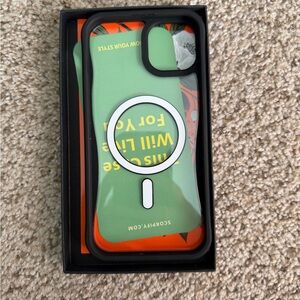 Black iPhone Case 15 pro max or 13 pro with MagSafe Compatibility new